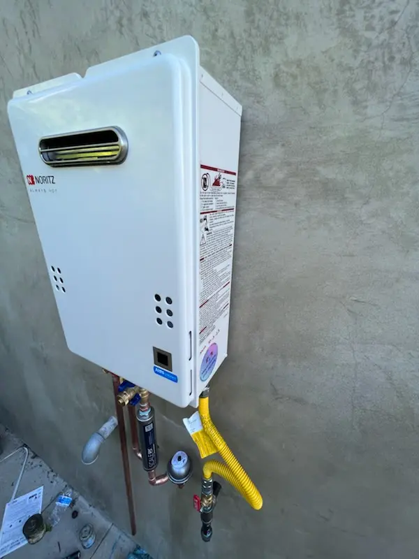 Tankless water heater installation for Geiger Heights homes